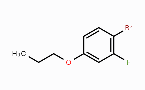 CAS No. 1242070-96-7, 1-Bromo-2-fluoro-4-propoxybenzene