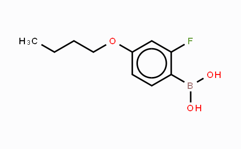 CAS No. 1107603-52-0, 4-N-Butoxy-2-fluorophenylboronic acid