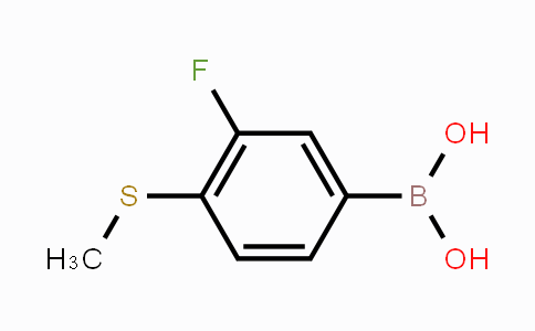 221030-80-4 | 3-Fluoro-4-(methylthio)phenylboronic acid