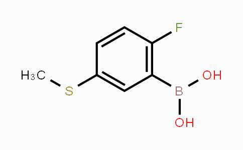2121512-51-2 | 2-Fluoro-5-(methylthio)phenylboronic acid