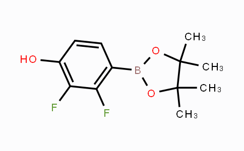 CAS No. 1029439-85-7, 2,3-Difluoro-4-hydroxyphenylboronic acid pinacol ester