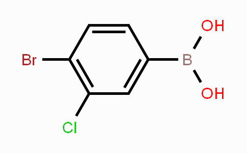 CAS No. 1217501-28-4, 4-Bromo-3-chlorophenylboronic acid