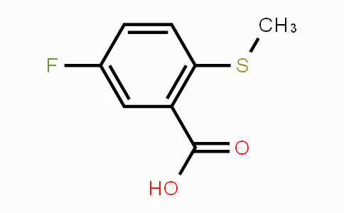 CAS No. 1256727-01-1, 5-Fluoro-2-(methylthio)benzoic acid