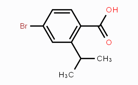 CAS No. 741698-83-9, 4-Bromo-2-isopropylbenzoic acid