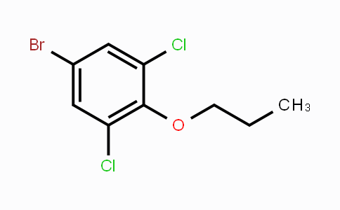 CAS No. 1242070-93-4, 1-Bromo-3,5-dichloro-4-propoxybenzene