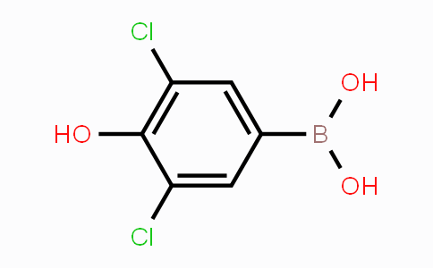 CAS No. 1335048-35-5, 3,5-Dichloro-4-hydroxyphenylboronic acid