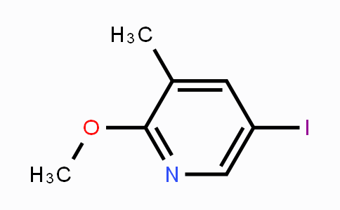 CAS No. 234107-95-0, 2-Methoxy-3-methyl-5-iodopyridine