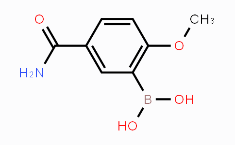 CAS No. 1127647-65-7, 5-(Aminocarbonyl)-2-methoxyphenylboronic acid