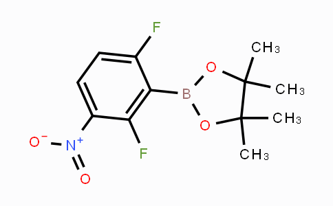 CAS No. 1451391-10-8, 2,6-Difluoro-3-nitrophenylboronic acid pinacol ester
