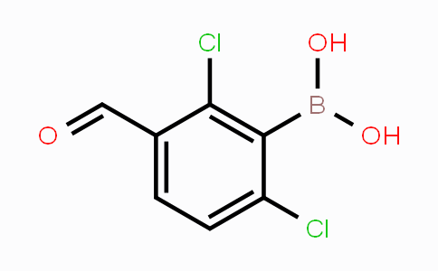 CAS No. 1218790-87-4, 2,6-Dichloro-3-formylphenylboronic acid