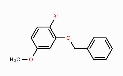 CAS No. 150356-67-5, 1-Bromo-4-methoxy-2-phenylmethoxybenzene