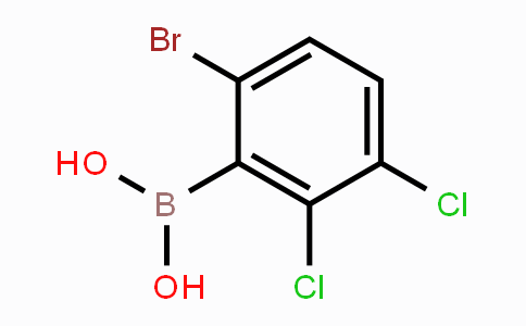 CAS No. 1451392-86-1, 6-Bromo-2,3-dichlorophenylboronic acid