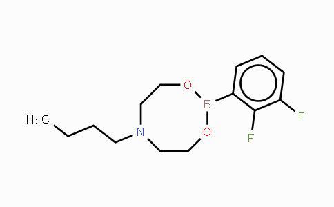 CAS No. 1190989-00-4, 2,3-Difluorophenylboronic acid N-butyldiethanolamine ester
