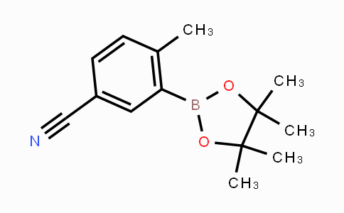 CAS No. 863868-32-0, 2-Methyl-5-cyanophenylboronic acid pinacol ester