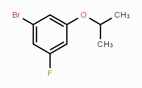CAS No. 1309933-61-6, 1-bromo-3-fluoro-5-(propan-2-yloxy)benzene