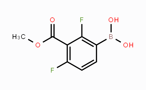 CAS No. 1190989-12-8, 2,4-Difluoro-3-methoxycarbonylphenylboronic acid