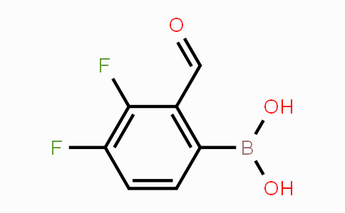 CAS No. 1451392-91-8, 3,4-Difluoro-2-formylphenylboronic acid