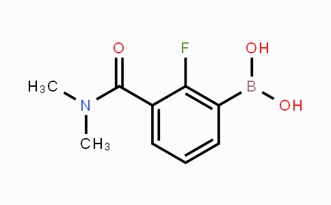 CAS No. 1451391-88-0, 2-Fluoro-3-(N,N-dimethylaminocarbonyl)phenylboronic acid