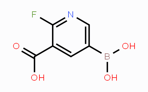 CAS No. 1451393-51-3, 2-Fluoro-3-carboxypyridine-5-boronic acid