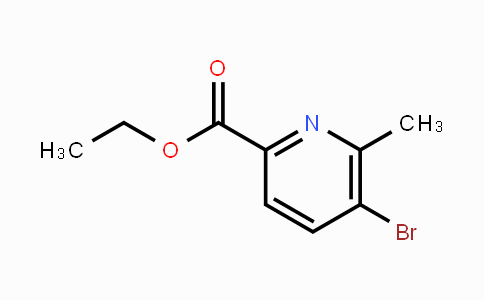 CAS No. 1122090-71-4, 5-Bromo-6-methylpyridine-2-carboxylic acid ethyl ester