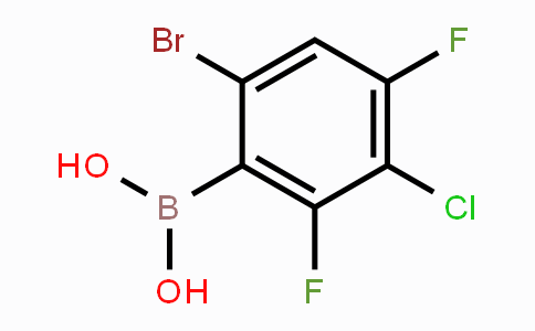 2121514-24-5 | 6-Bromo-3-chloro-2,4-difluorophenylboronic acid