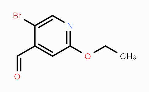 CAS No. 1224604-10-7, 5-Bromo-2-ethoxypyridine-4-carboxaldehyde