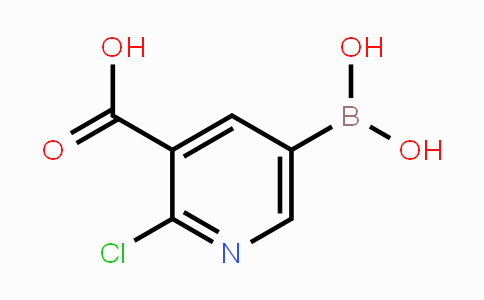 1451393-50-2 | 3-Carboxy-2-chloropyridine-5-boronic acid