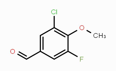 177994-49-9 | 3-Chloro-5-fluoro-4-methoxybenzaldehyde