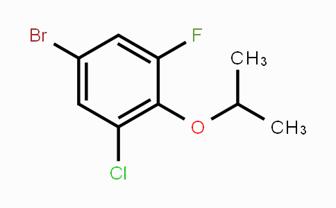 CAS No. 1820704-11-7, 5-Bromo-1-chloro-3-fluoro-2-isopropoxybenzene