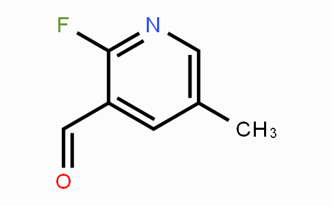CAS No. 1160993-95-2, 2-Fluoro-5-methylpyridine-3-carbaldehyde