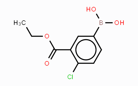 CAS No. 874219-46-2, 4-Chloro-3-(ethoxycarbony)phenylboronic acid