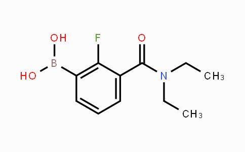 CAS No. 1072946-28-1, 3-(Diethylcarbamoyl)-2-fluorophenylboronic acid