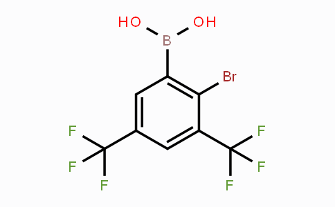 CAS No. 1451393-23-9, 3,5-Bis(trifluoromethyl)-2-bromophenylboronic acid