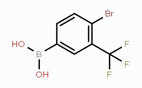 CAS No. 1310383-25-5, 4-Bromo-3-(trifluoromethyl)phenylboronic acid