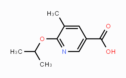 CAS No. 1011558-18-1, 6-Isopropoxy-5-methylnicotinic acid