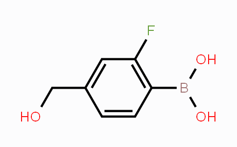 CAS No. 1331945-14-2, 2-Fluoro-4-hydroxymethylphenylboronic acid
