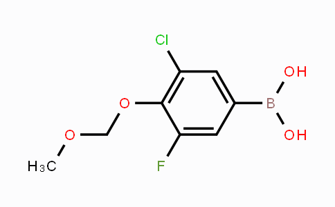 CAS No. 1451392-28-1, 3-Chloro-5-fluoro-4-(methoxymethoxy)phenylboronic acid