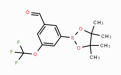 CAS No. 1112209-48-9, 3-Formyl-5-(trifluoromethoxy)phenylboronic acid pinacol ester