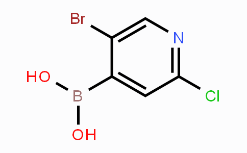 871329-63-4 | 5-Bromo-2-chloropyridine-4-boronic acid