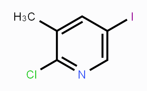 CAS No. 59782-89-7, 2-Chloro-5-iodo-3-methylpyridine