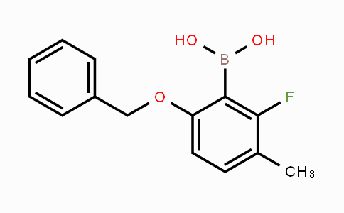 CAS No. 1451391-39-1, 6-Benzyloxy-2-fluoro-3-methylphenylboronic acid