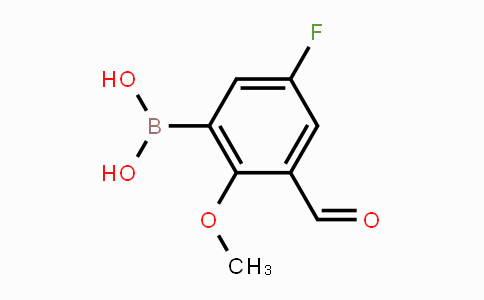 DY453292 | 1072951-73-5 | 5-Fluoro-3-formyl-2-methoxyphenylboronic acid