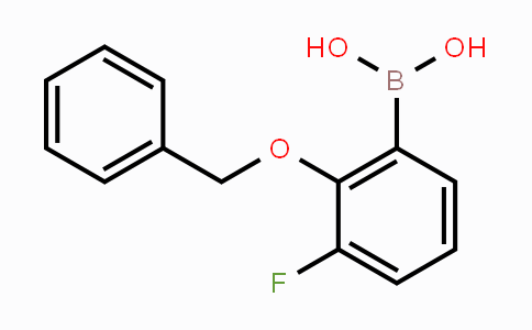 CAS No. 1256355-53-9, 2-Benzyloxy-3-fluorophenylboronic acid