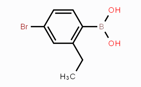 CAS No. 1046861-62-4, 4-Bromo-2-ethylphenylboronic acid