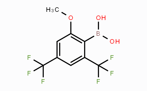 CAS No. 1067228-89-0, 2-Methoxy-4,6-bis(trifluoromethyl)phenylboronic acid