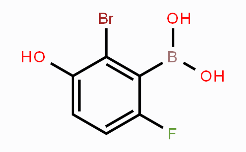 MC453334 | 1451392-83-8 | 2-Bromo-6-fluoro-3-hydroxyphenylboronic acid