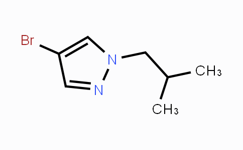 CAS No. 1184394-32-8, 4-Bromo-1-(2-methylpropyl)-1H-pyrazole