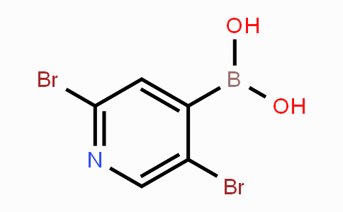 CAS No. 1031843-77-2, 2,5-Dibromopyridine-4-boronic acid
