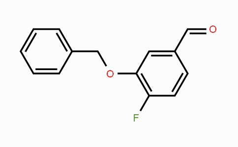 CAS No. 103438-91-1, 3-Benzyloxy-4-fluorobenzaldehyde