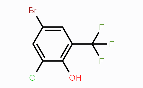 CAS No. 1414870-65-7, 4-Bromo-6-chloro-2-trifluoromethylphenol